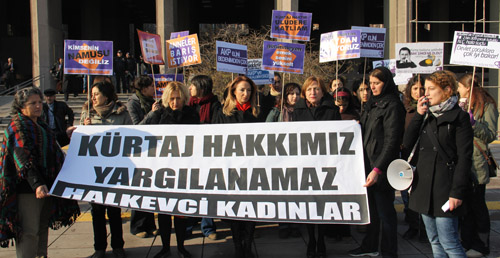 Kürtaj davasının üçüncü duruşması görüldü
