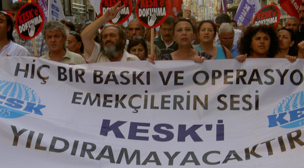 Yine operasyon, hedef yine KESK