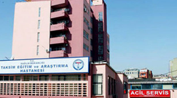 Taksim İlkyardım bir beton kütle olarak geliyor