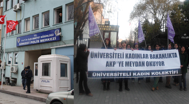 Üniversiteli kadınlara destek, &#8220;Sirkeci Şiddet Merkezi&#8221;nin önünde eylem var