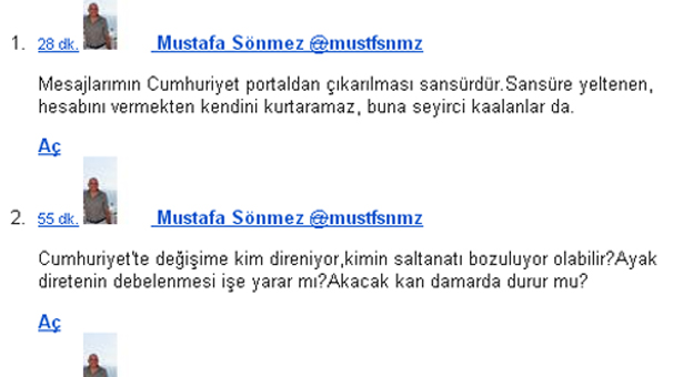 Cumhuriyet, Mustafa Sönmez’in değişim önerisine işten çıkarmayla yanıt verdi