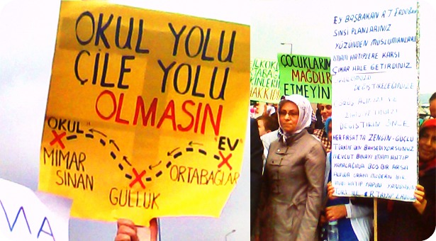 “Bu okul bizim, bizim kalacak”