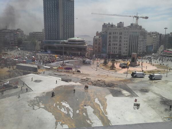 13.20 itibariyle Taksim Meydanı