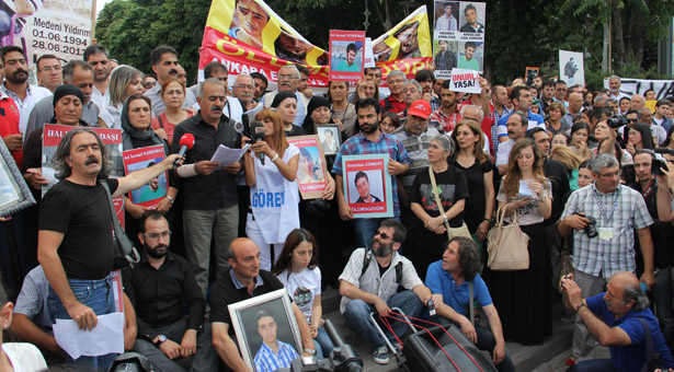 Direnişte katledilenlerin aileleri Ankara’da binlerle buluştu