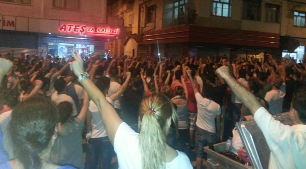 Antakya halkı operasyonlara karşı sokağa çıktı