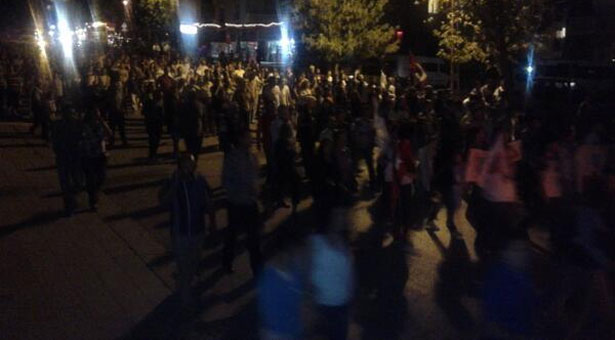 Dikmen’de halk yürüyüşüne polis saldırısı