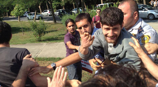 İTÜ’de Gezi ruhu: YÖK Başkanı Gökhan Çetinsaya protesto edildi