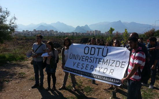 ODTÜ forumda, Akdeniz Kolektif ve Sarıgazi ODTÜ’nün yanında