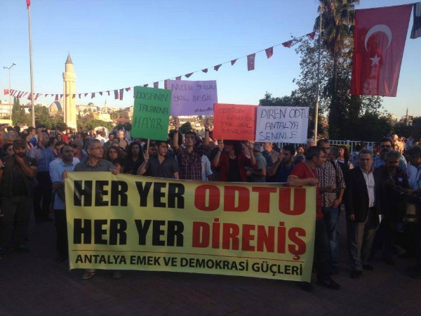 Antalya-ODTU-eylem