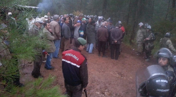HES&#8217;çi şirketin özel güvenliği yetmedi, jandarma da geldi