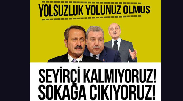 Bu pisliği halk temizler! Yolsuzluğa, talana, AKP&#8217;ye karşı sokaklara!