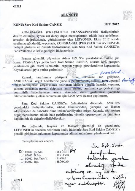 Paris katliamına ilişkin yeni belge iddiası