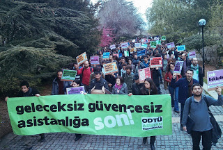 Mekan: ODTÜ, Vaziyet: Güvencesizlik &#8211; Furkan Devran Sarıbaş (odtuasistandayanismasi.blogspot.com)