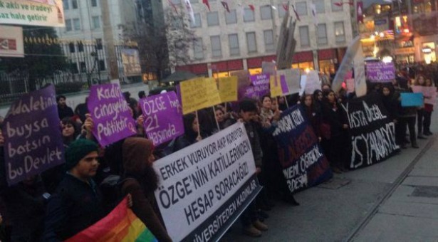 &#8220;Özge&#8217;yi unutmayacağız, katillerini affetmeyeceğiz!&#8221;