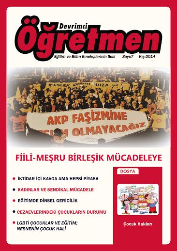 Devrimci Öğretmen Dergisi’nin 7. sayısı çıktı