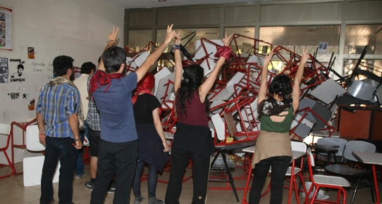 Ege Üniversitesi’nde Soma için işgal