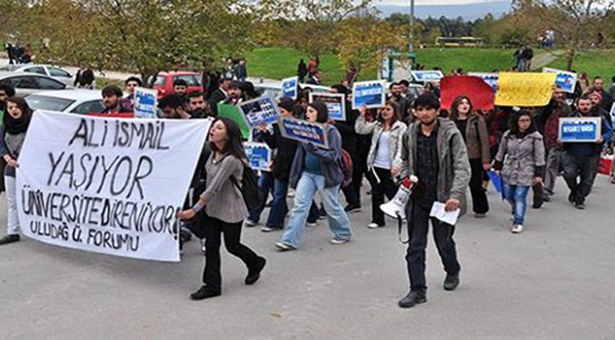 ​Uludağ Üniversitesi’nde YÖK protestosunun bedeli: 26 kişiye uzaklaştırma cezası