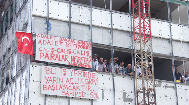 Ankara’da Sahipsiz-Sen: Bakanlık inşaatında taşeron işçi isyanı!