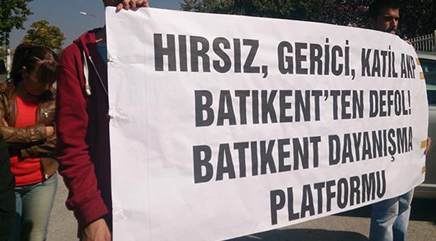 Batıkentliler, Sağlık Bakanı Müezzinoğlu’nu protesto etti