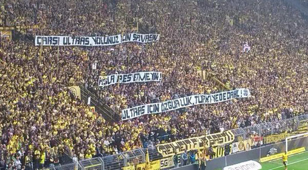 Çarşı’ya Ultras desteği