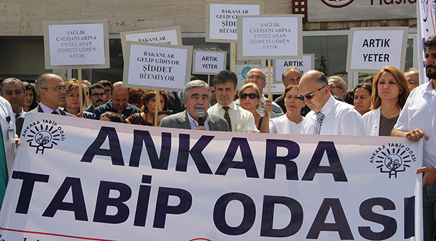 Ankara Tabip Odası: “Son 2 yıldaki 25 bin şiddet olayının tek sorumlusu AKP’dir”