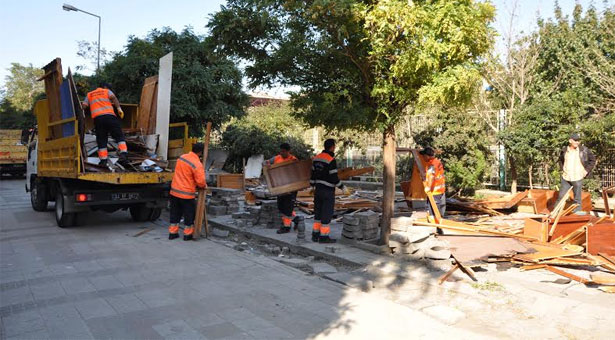 Bakırköy&#8217;de Marmaray talanı sürüyor