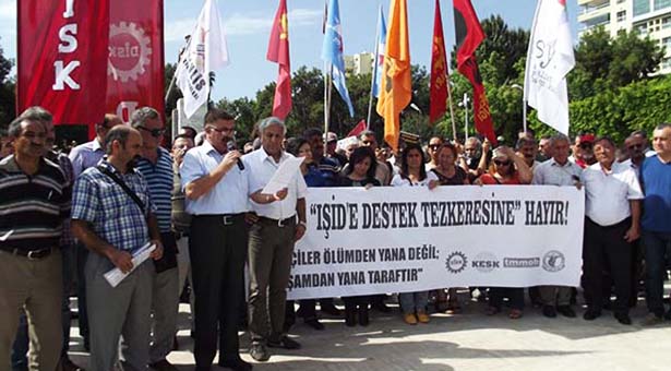 Savaşa ve tezkereye dört bir yanda &#8220;hayır&#8221; eylemleri