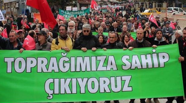 Lüleburgaz halkı: “Meralar köylünündür şirketlere kiralanamaz”