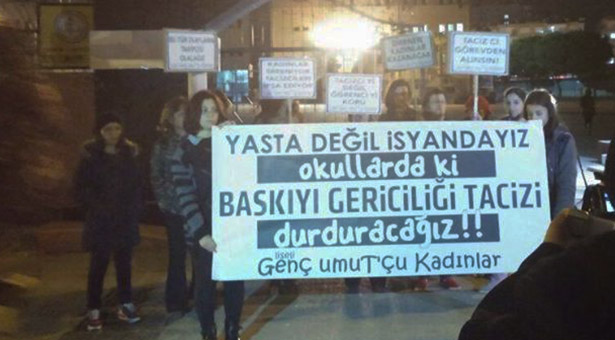 Antalya&#8217;da bir taciz daha yaşandı, liseli kadınlar mücadele ve dayanışmaya çağırdı