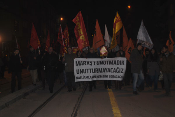 Eskişehir, Maraş Katliamı’nı unutmadı