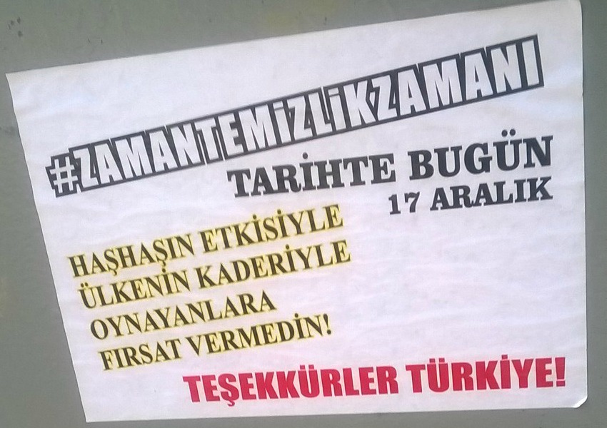 Hırsızlardan teşekkür afişleri