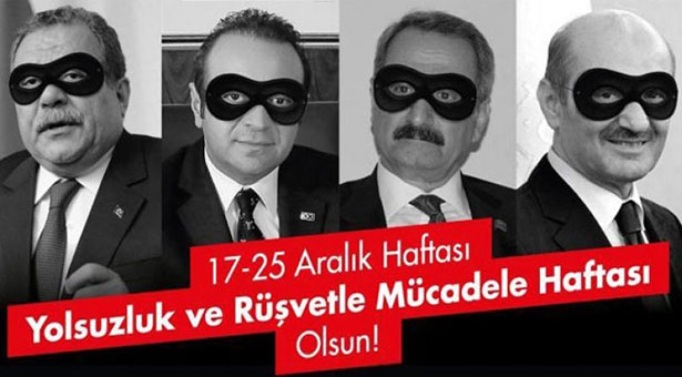 CHP&#8217;nin yolsuzluk afişlerine sansür