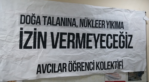 Üniversiteliler, Akkuyu&#8217;ya nükleer santral yapan şirketi protesto etti