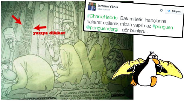 Charlie Hebdo vesile oldu: Vahdet yazarından Penguen&#8217;e tehdit