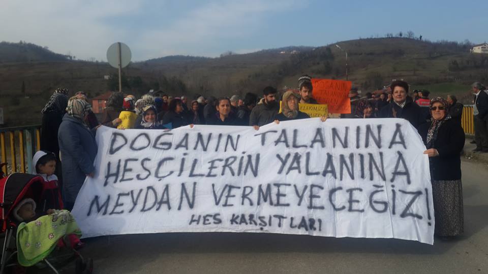 Devrek halkı: &#8216;HES&#8217;e karşı direnişimizi sonuna kadar yürüteceğiz&#8217;
