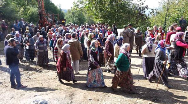 Düzce’de mermer ocağına yürütmeyi durdurma