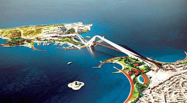 &#8216;Çılgın proje&#8217; sırası Cunda&#8217;ya geldi!