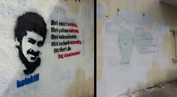Akdeniz Üniversitesi yönetimi, Ali İsmail&#8217;in resmine bile tahammül edemedi