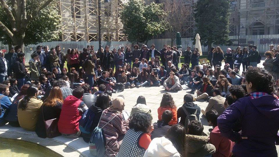 Bu da İÜ öğrencilerinin kararı: &#8220;Üniversitemizi savunacağız!&#8221;