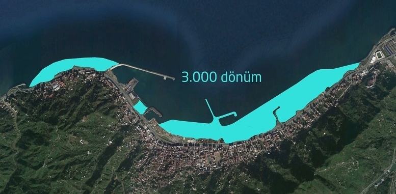 Karadeniz dolgu projeleriyle tükeniyor: Rize’de denizi kurutacak yeni proje