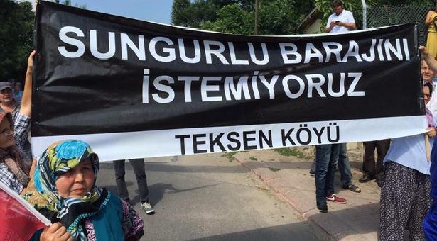 50 köyü su altında bırakacak barajın ÇED toplantısı köylüler tarafından yaptırılmadı