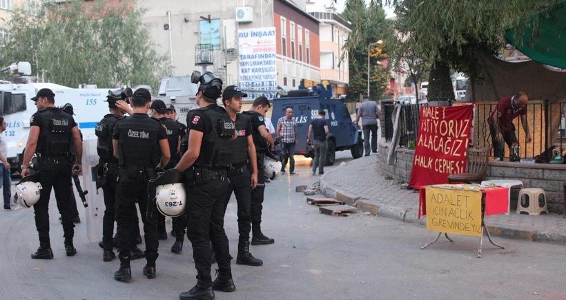 Hasan Ferit Gedik için açlık grevi yapanlara polis saldırısı