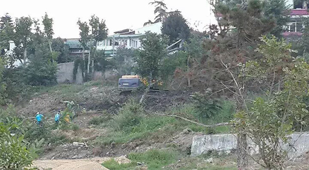 Albatros Parkı çitlerle çevrildi, saldırı başladı!