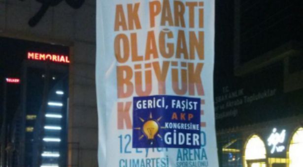 &#8220;Gerici, faşist AKP Kongresi&#8217;ne gider&#8221;