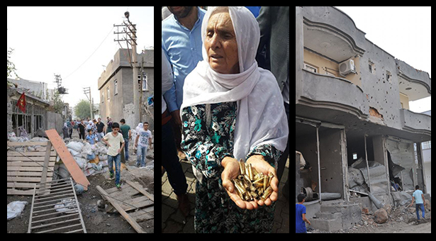 Katliam ve abluka sonrası görüntülerle Cizre