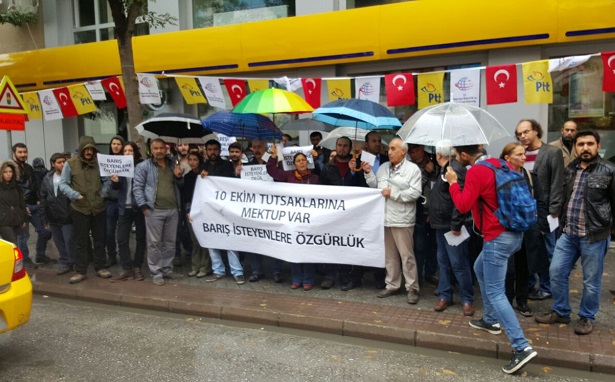Eskişehir: &#8217;10 Ekim tutsaklarına mektup var&#8217;