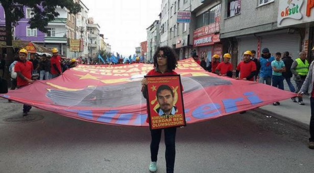 Serdar Ben son yolculuğuna uğurlandı: 'Maviş yoldaş ölümsüzdür'