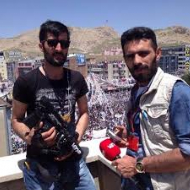 Van TV muhabirlerine gözaltı