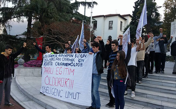 Liseliler: &#8216;İşçi Bünyamin&#8217;i paralı eğitim öldürdü&#8217;