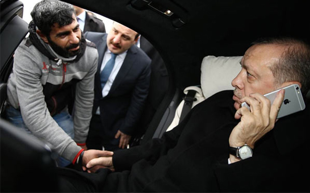 Bir Erdoğan-Davutoğlu filmi: Can alanlar &#8216;can kurtaran&#8217; rolünde